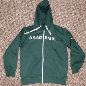 Jagermeister Green Hoodie with White Accents